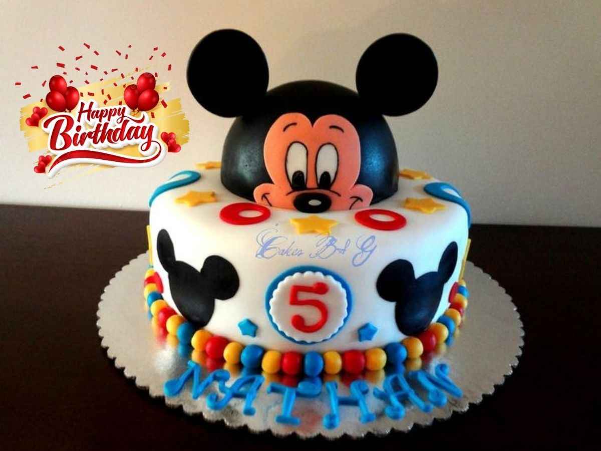 Cake images of mickey mouse